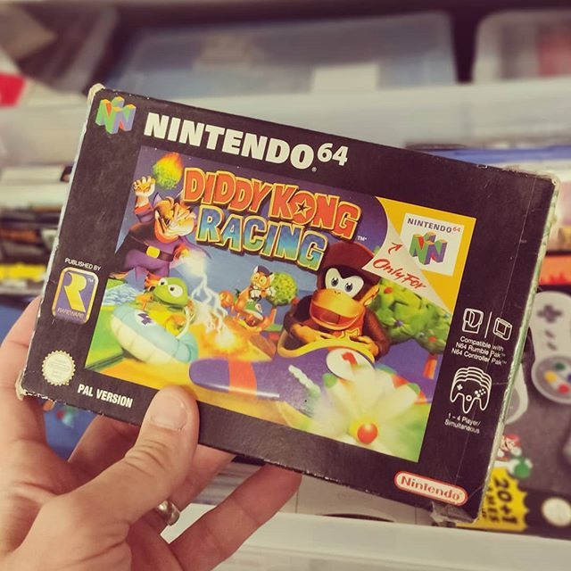 GamesShed's tweet photo. Who thinks Diddy Kong Racing was better than Mario Kart 64?
.
.
#collector #collection #gamerguy #game #gaming #gametime #gamersunite #games #gamer #gamesroom #gamers #insta #igamer #igerlondon #igeruk #igamers #iger #igers #nostalgia #ninstagram #nintendo #nostalgic #ninten… https://t.co/6TO1L7nPgm