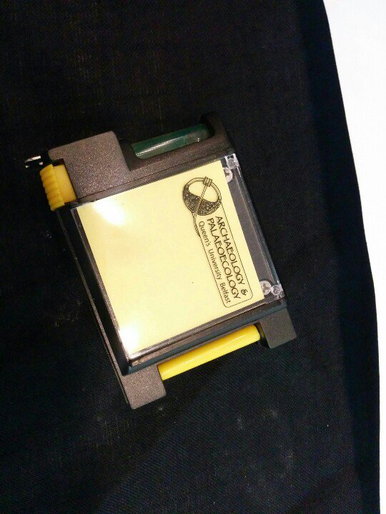 BU_ArchAnth's tweet photo. Aaaaand... Drum roll please... The winner of the coveted 'best free stuff' award for #UAD2018 is.... @GAPQUB, Queen's Belfast, with this top-notch measuring tape/spirit level/pen/post-it note holder combo. Setting the bar high, guys! https://t.co/9dl8Fip3Rw