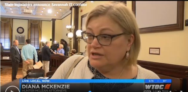 Hunter_Maclean's tweet image. Diana McKenzie: &quot;We got to get help on creating incentives to find investors here so we have the capital that these companies need to operate.&quot;  #logistics #TechCorridor #Savannah #EconomicDevelopment  wtoc.com/story/38489002…