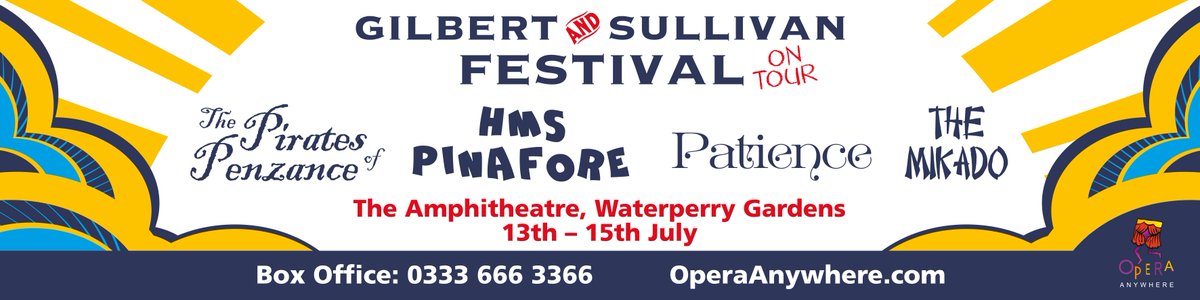 OperaAnywhere's tweet image. after touring around the UK and doing SO many miles it will be a real treat to be on home turf for a while! #TheMagicOfOpera at @waterperry #Puccini #Mozart #GilbertAndSullivan OperaAnywhere.com/events 
@oxfordoperasoc @oxfordtimes @DailyInfoOxford @whatson