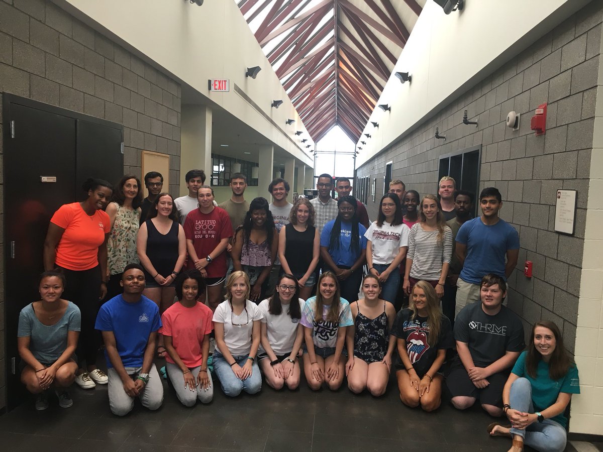 So excited to kick off CEED Summer Engineering Outreach Programs with our wonderful student leadership and summer staff !! <a href="/VTCEED/">VT CEED</a> <a href="/VTEngineering/">Virginia Tech Engineering</a>