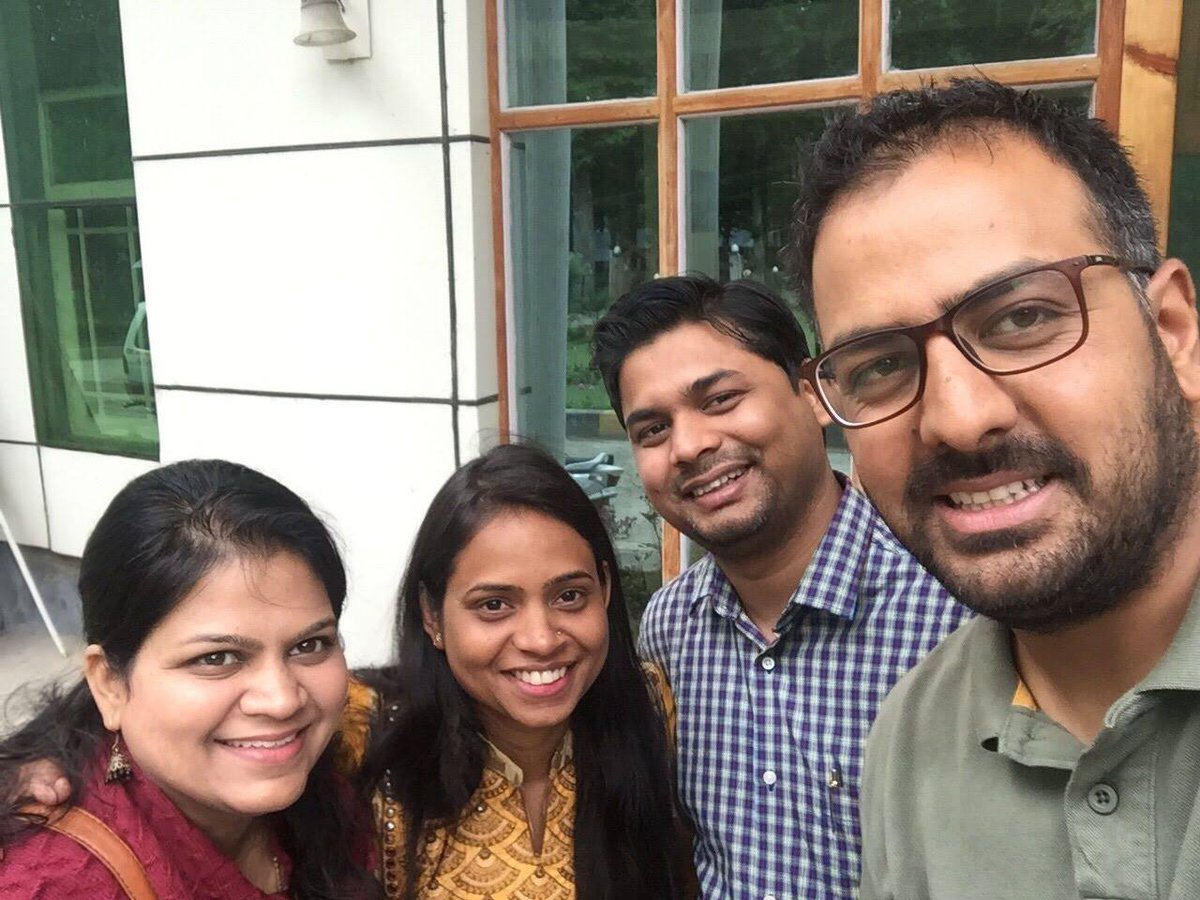 sangeeta_lal's tweet photo. Thanks! Umar Sir for all the motivation and support. We had a great time at CoSEDS @suf_cs , @lovkumar505, @anjaligoyal1907 , @CoSEDS_UoK , @ISECConf https://t.co/7OGZu1DdUD
