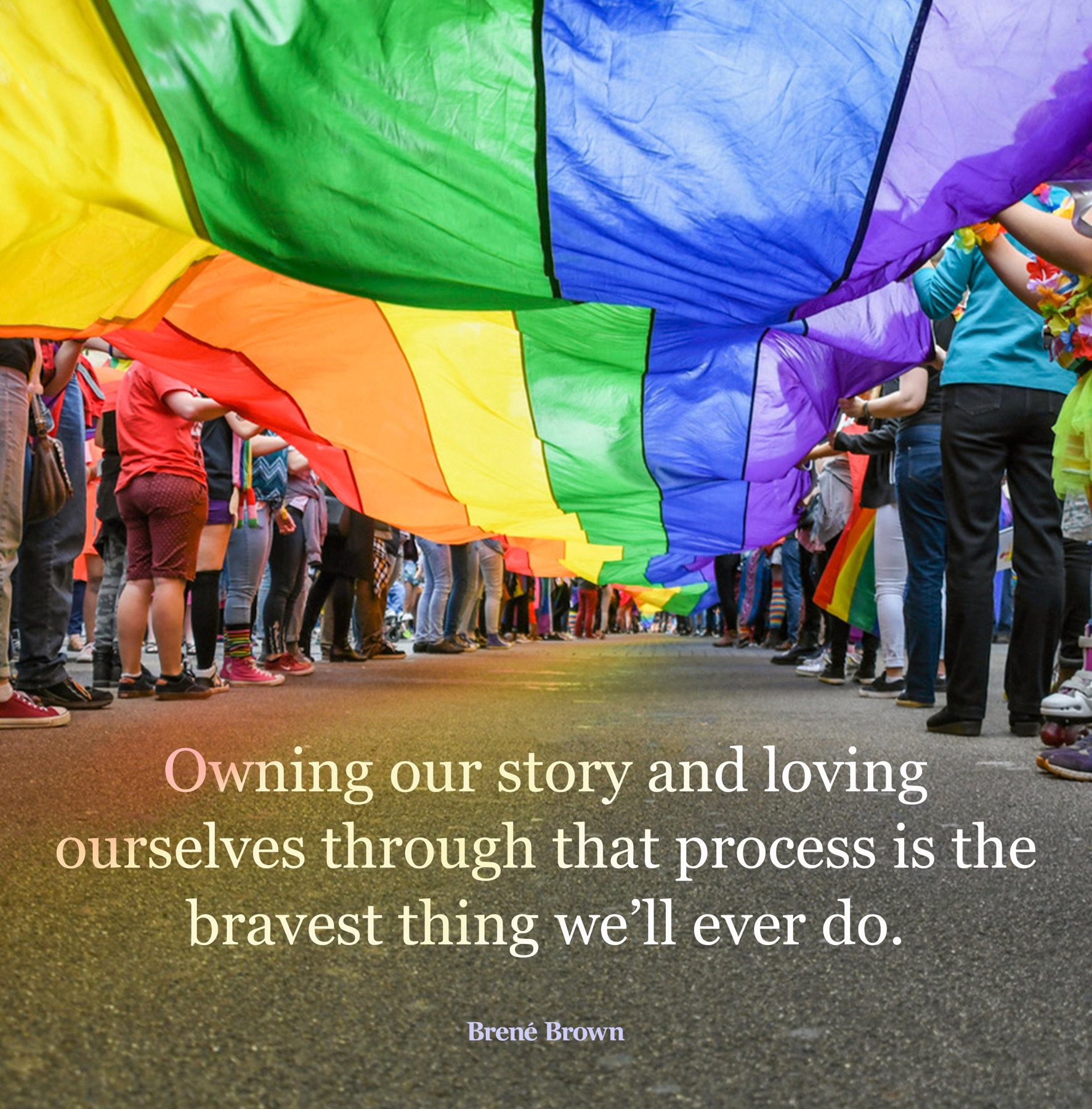 Brené Brown on Twitter: "Happy Pride, H-town! Today and the other 364 days  of the year! https://t.co/PMgNhynX7W" / Twitter