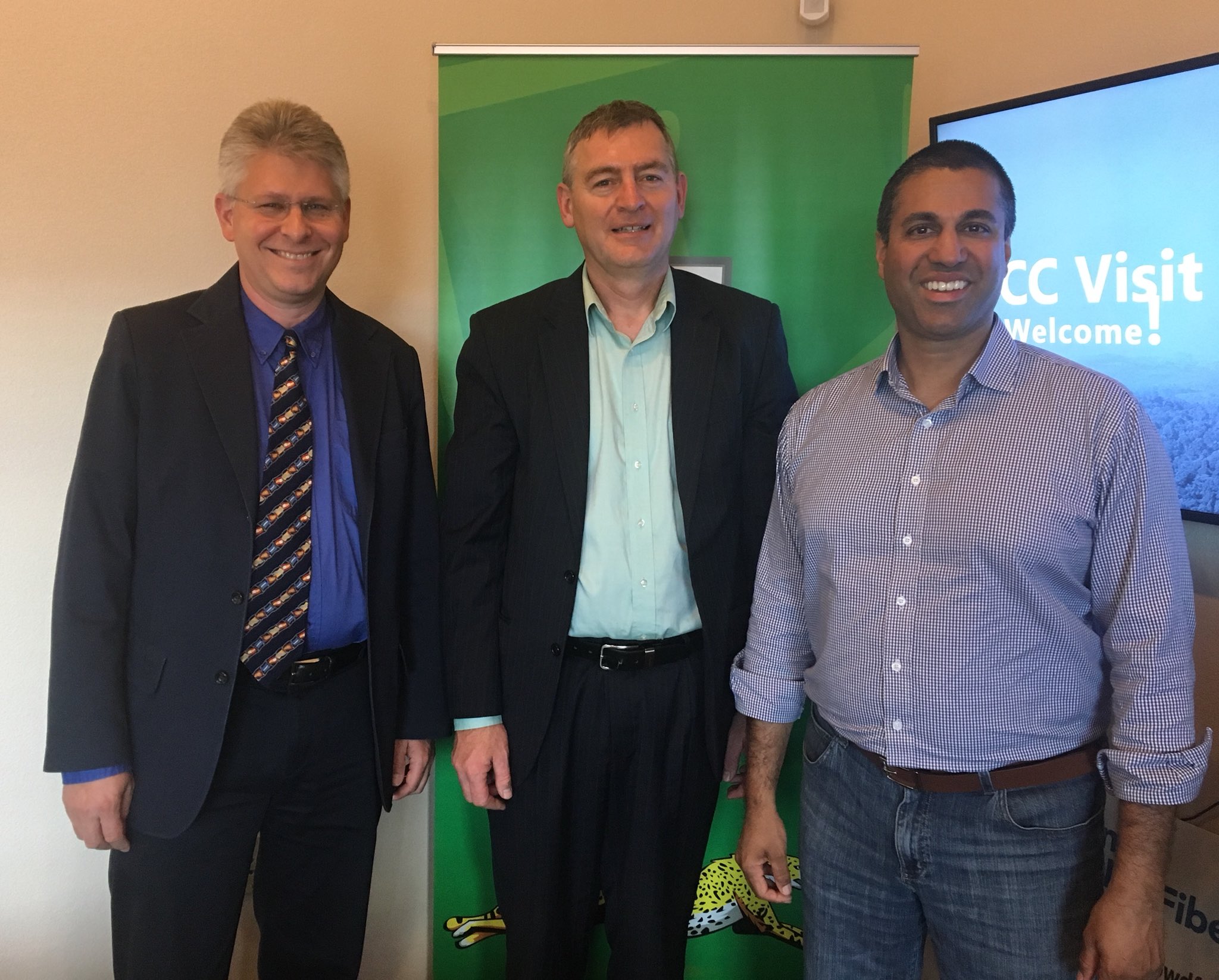 Ajit Pai on Twitter "Excellent meeting the folks in