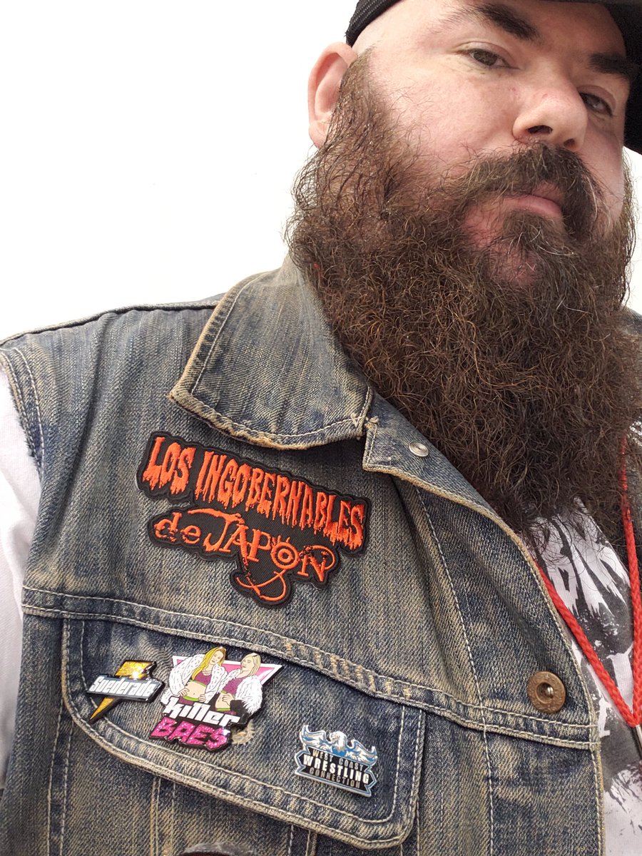 BradTrppnPCBPN's tweet photo. Found a home for my @suede #Suederade and @Heatherisme @lauraclarejames  #KillerBaes pins from @midcardpins. Right next to my @TheWCWC pin. #IndyWrestling #MakeWrestlingFunAgain #Wrestling #WrestlingLife https://t.co/9AaIlaYDyd