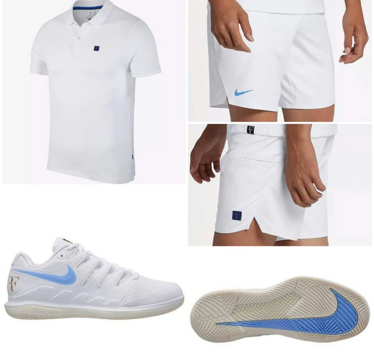 Revealed: Roger Federer's 2018 Wimbledon outfit (Pics Inside)