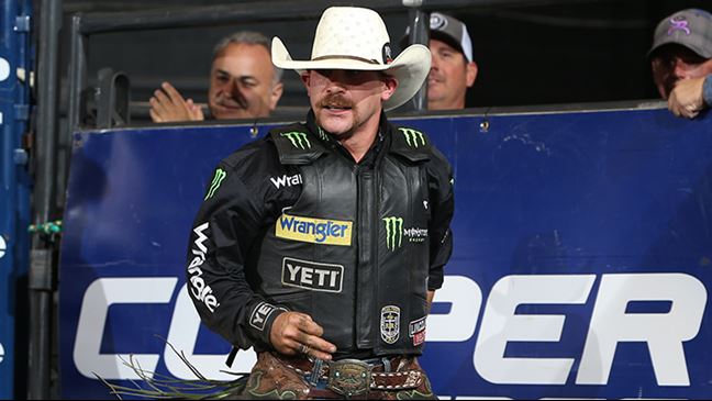 PBR's tweet photo. He's done this before. 

@OutlawChase begins his comeback from reconstructive shoulder surgery for the third time but what is his game plan to get back on top? >> https://t.co/enkRIvvf2W https://t.co/fjiLwFgf61