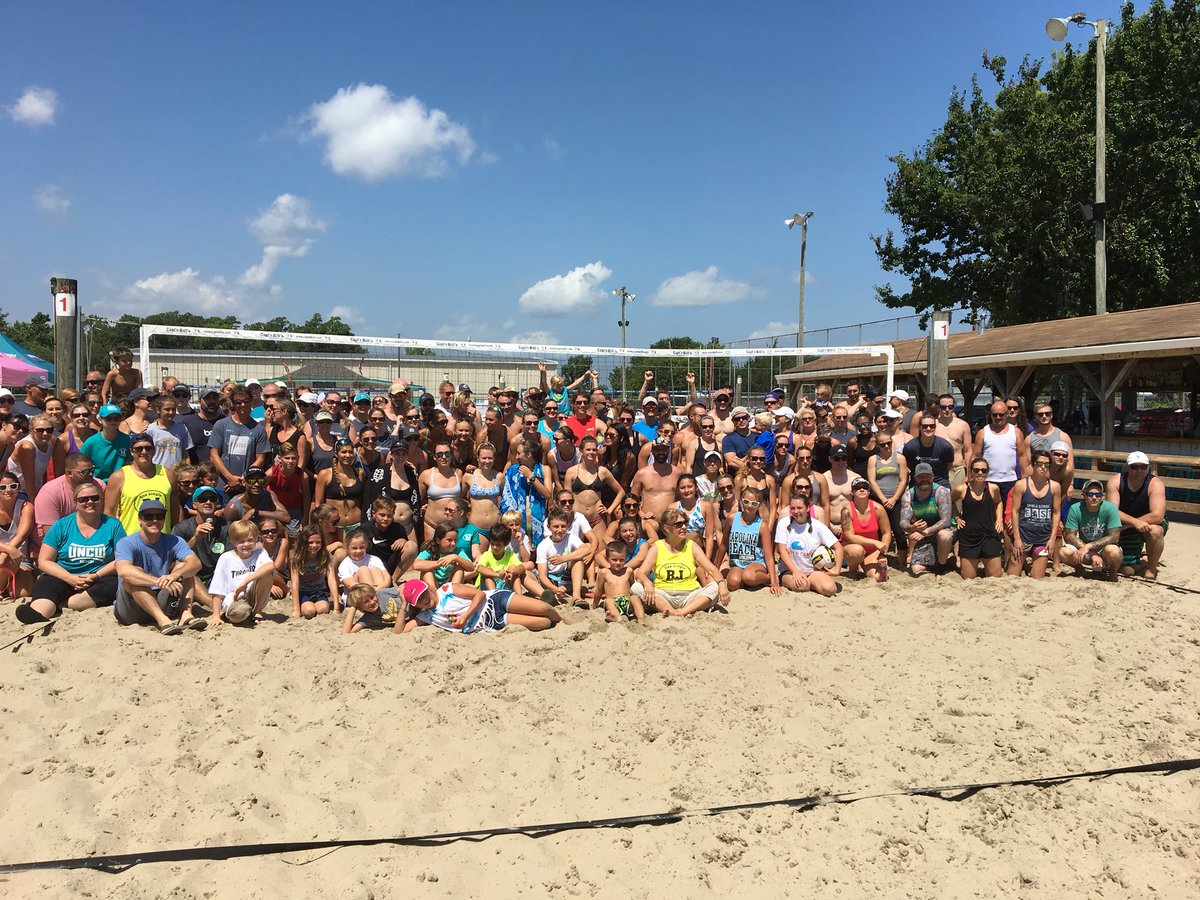 UNCWBeachVB's tweet image. Such a great turn out for the 6th Annual #RanseJones Beach Jam! 
🙏 Huge thanks to all of our sponsors for their continued support. #PlayHard #LiveSimple
