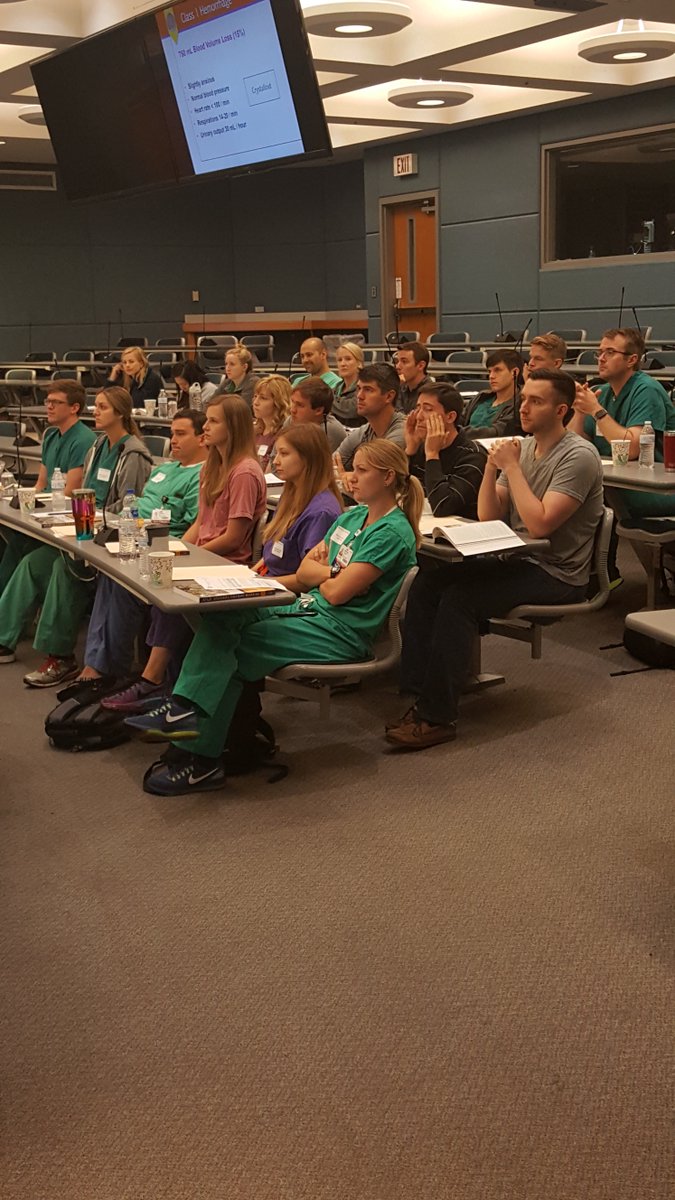 Advanced Trauma Life Support for the incoming residents!   #Surgery #EM #TeamUAMS @uamshealth @uams_trauma @drcampatterson
