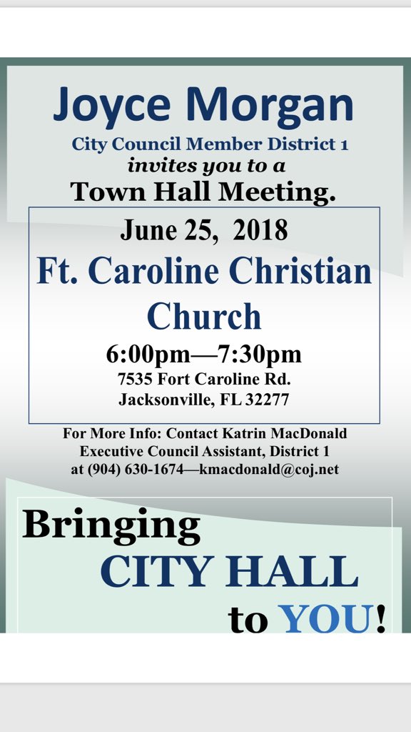 CMJoyceMorgan's tweet photo. Our featured speaker this month is Daryl Joseph, Director of Parks and Recreation. He'll be talking about park activities, maintenance, and the future of the parks in District 1, including Blue Cypress Golf Course. https://t.co/eCfYgm8Nql