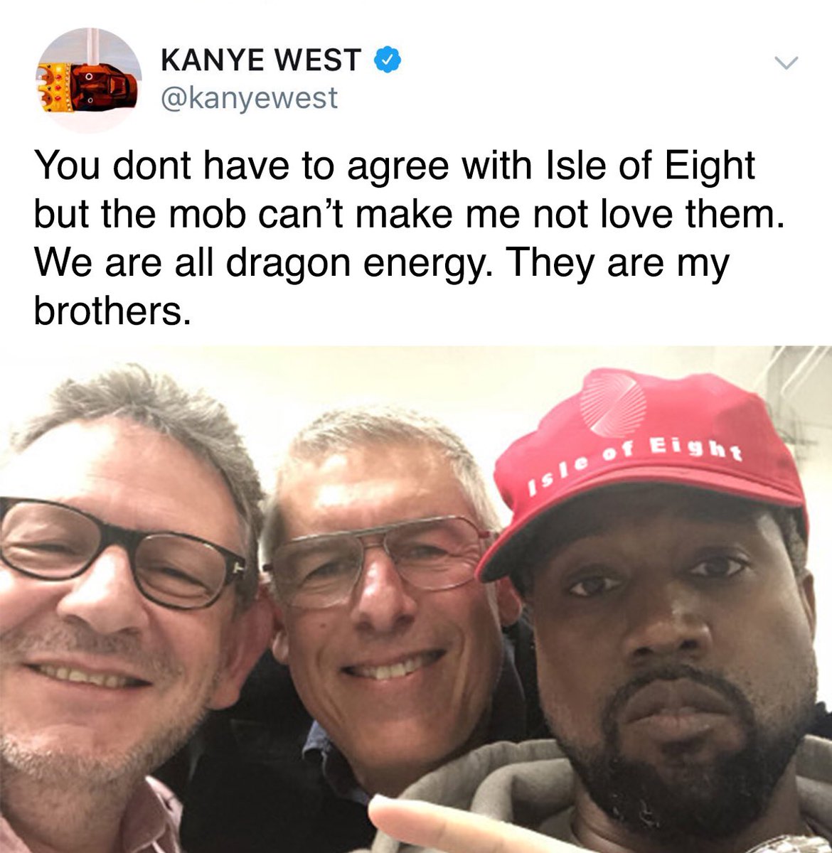 Thank you <a href="/kanyewest/">ye</a>. Very cool!