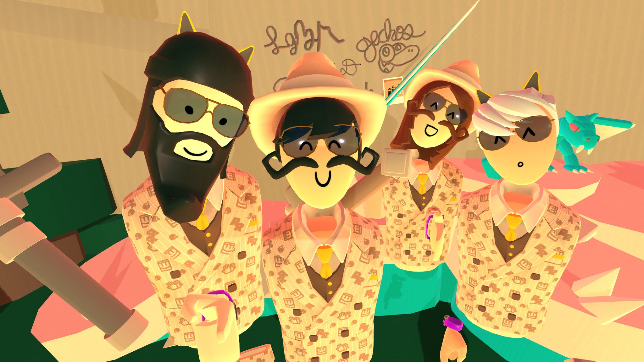 Rec Room Wallpaper