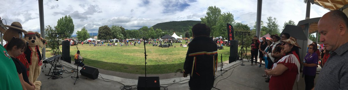 Celebrating National Indigenous Peoples Day at George Little Park <a href="/CityofTerrace/">City of Terrace</a> Come and enjoy good food, dancing, drumming!