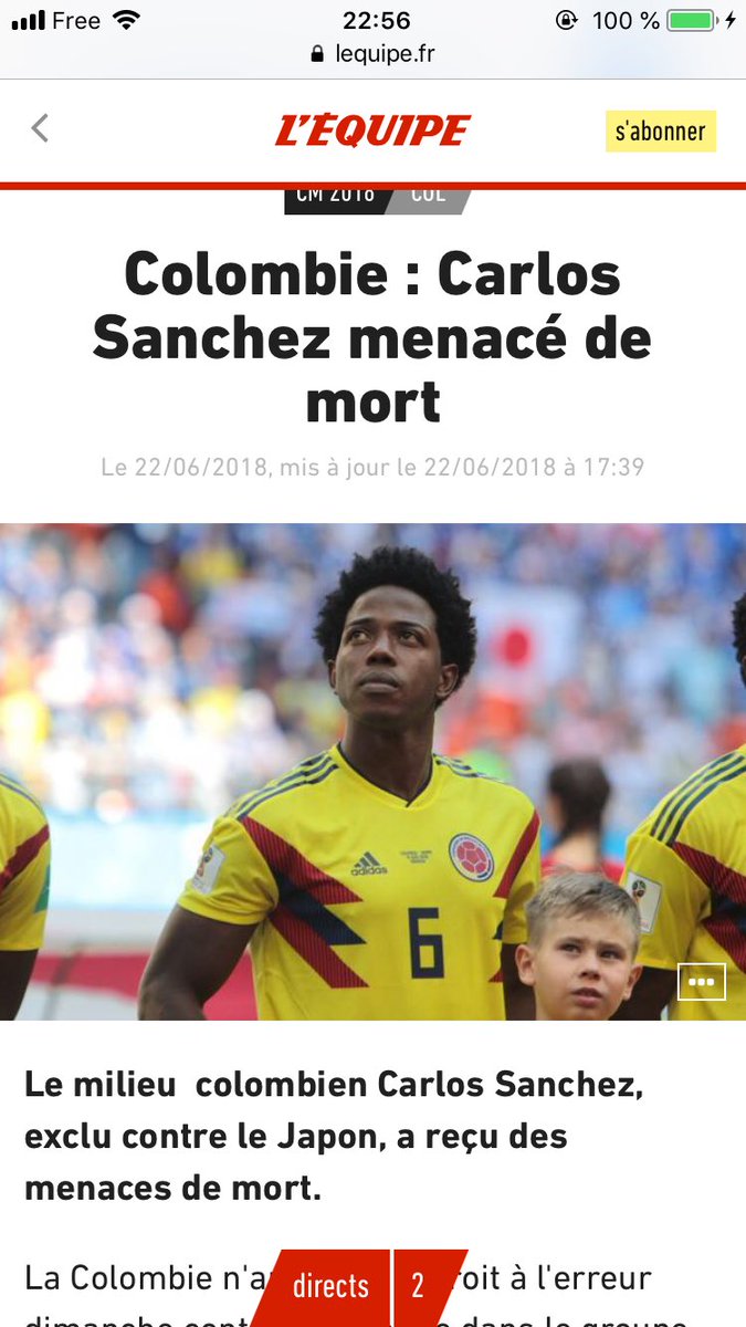NessPresso's tweet photo. Jouer pr la colombie c’est jouer avec sa vie c’est vrmt des oufs https://t.co/PzNyJVGHWX
