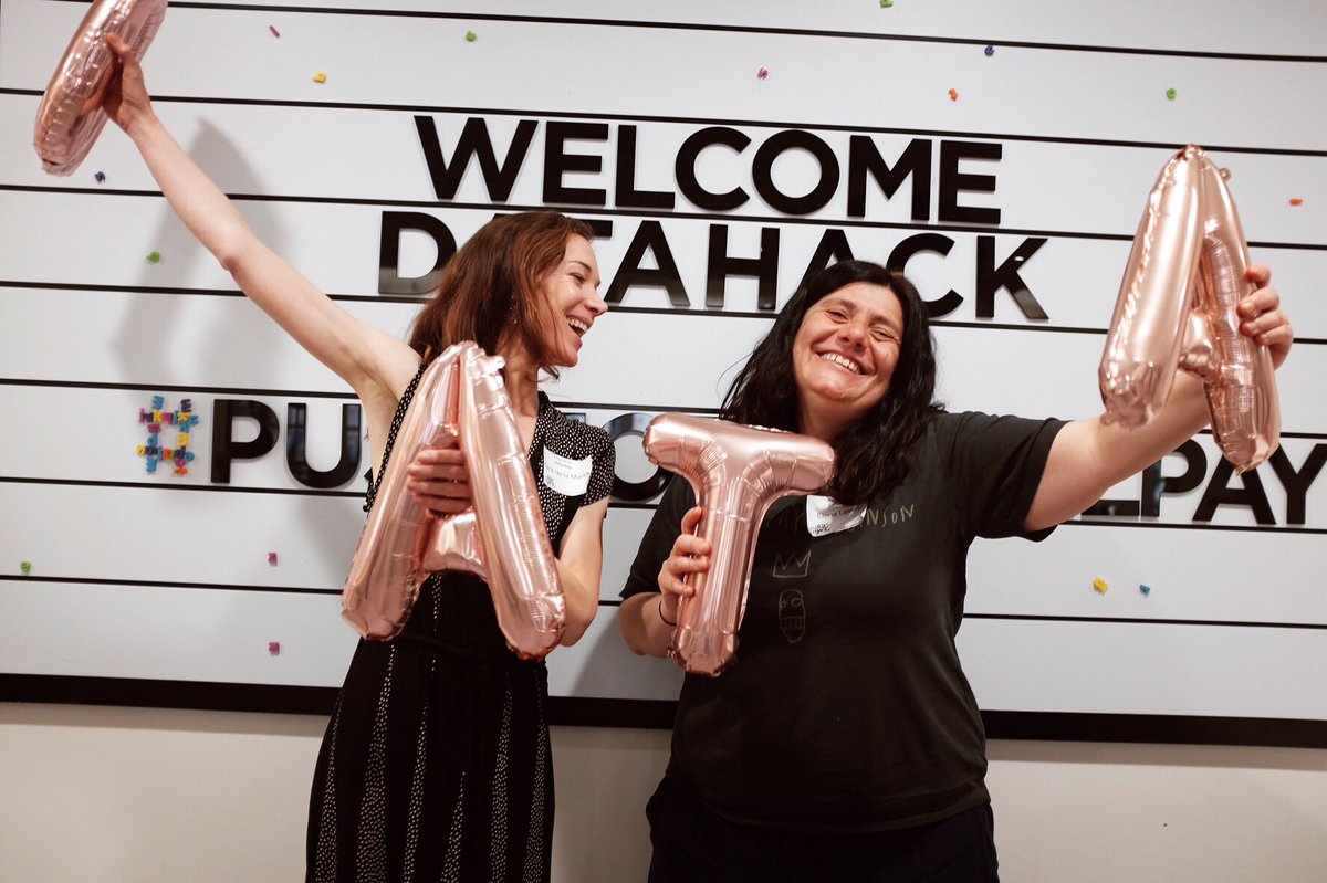 asendecka's tweet photo. I’m exhausted but very happy we hosted Gender Pay Gap Data Hack at @buzzfeedexp this weekend. Loads of good energy and inspiring people ❤️ #gpghack #PushForEqualPay https://t.co/RkX4xBjpWl