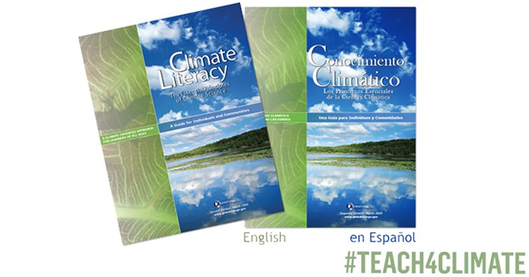 NOAAClimate's tweet image. Teaching climate? Don’t forget to check out our Guide -- Climate Literacy: The Essential principles of Climate Science. climate.gov/teaching/essen…