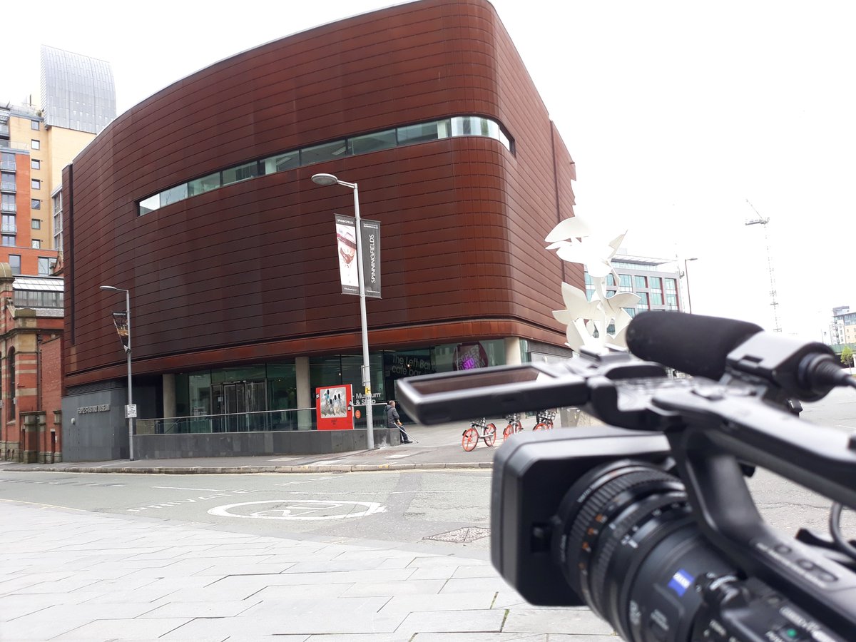 Seasidefilms's tweet photo. @Seasidefilms Filming for John Rylands "Ahead of His Time"@TheJohnRylands with @m32projects @heritagelottery #hlfsupported @SCT_Stretford @StretfordPHall https://t.co/PgVRoZTDsy