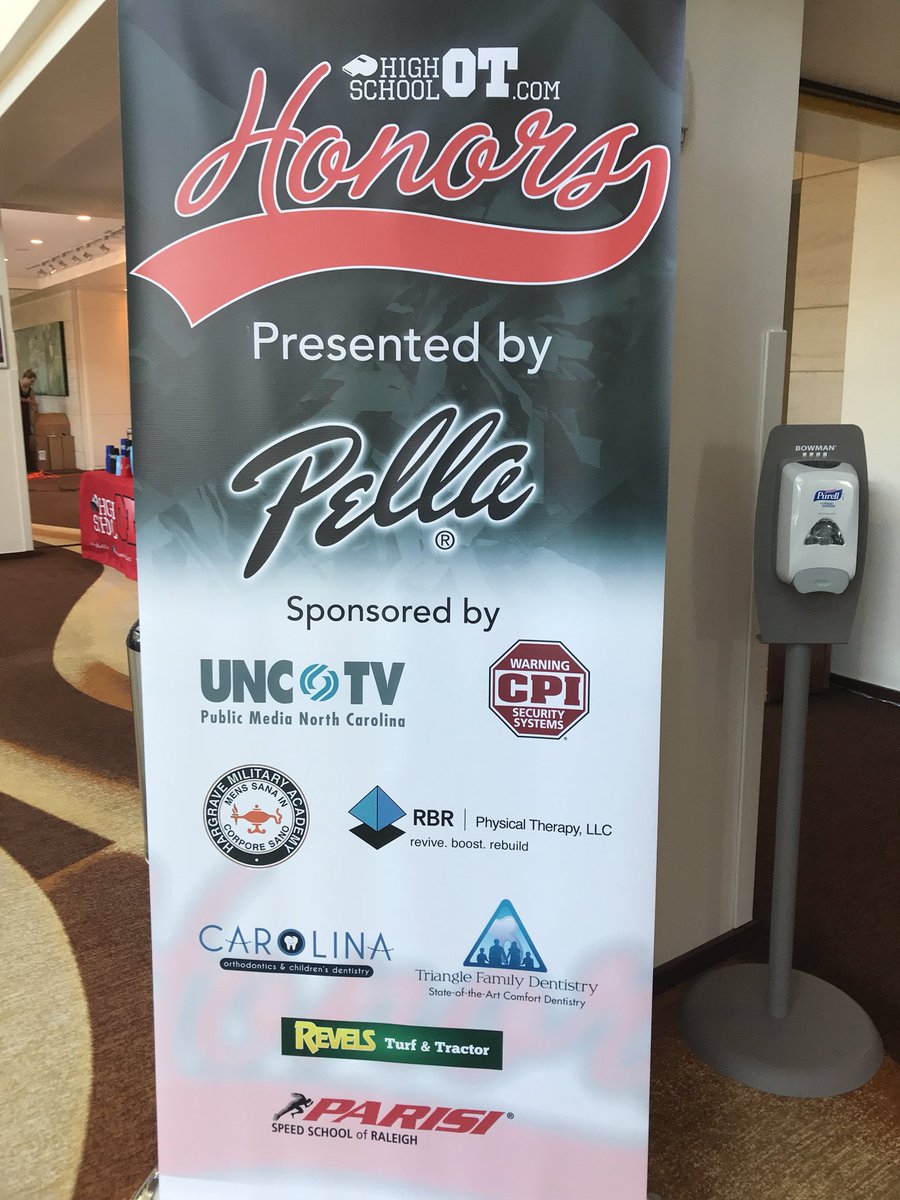 It’s almost go time at the inaugural #HSOTHonors! Congrats to all the finalists and thanks to our great sponsors! <a href="/HighSchoolOT/">HighSchoolOT</a>