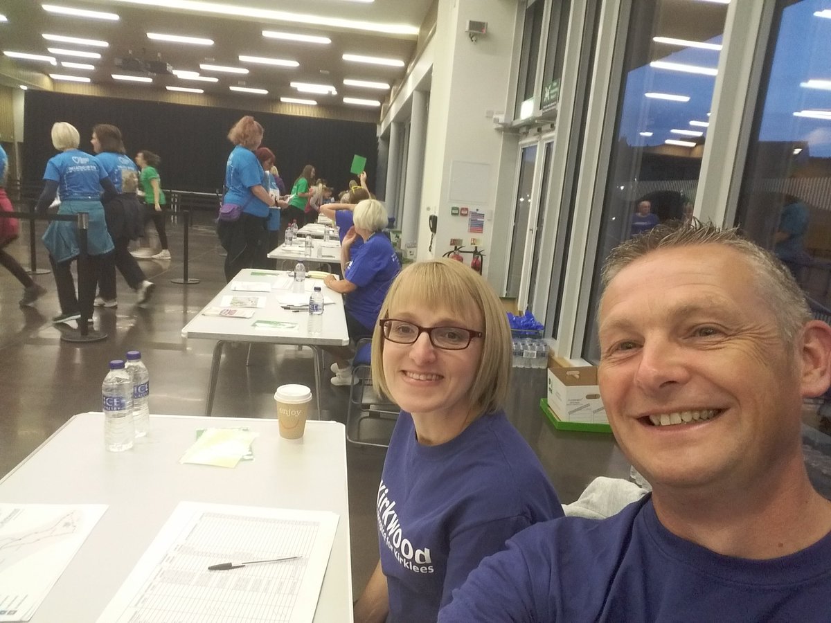 andy5000miles's tweet image. At the @KirkwoodHospice registration desk for #MMW18 #MidnightMemoryWalk just had my "front walker" briefing too - starting to regret the 11 miles this morning!