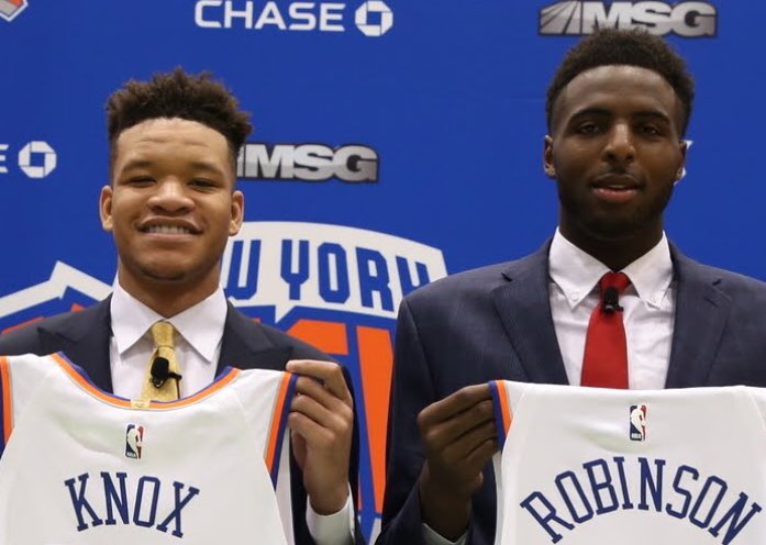 nynyknicks's tweet photo. Welcome to the garden! #NBADraft #Knicks https://t.co/5mhbHod4jo