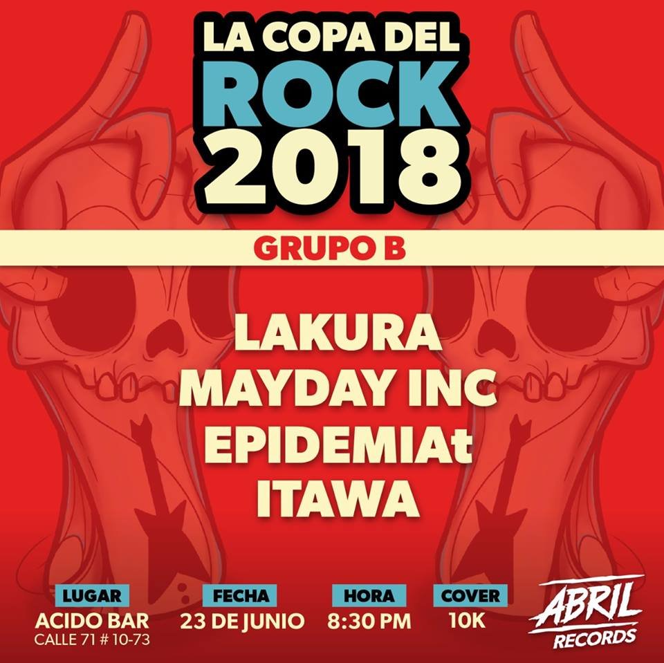 Hoy la segunda fecha de #lacopadelrock2018 ¿Que Banda Ganara el Titulo de la mejor banda emergente?