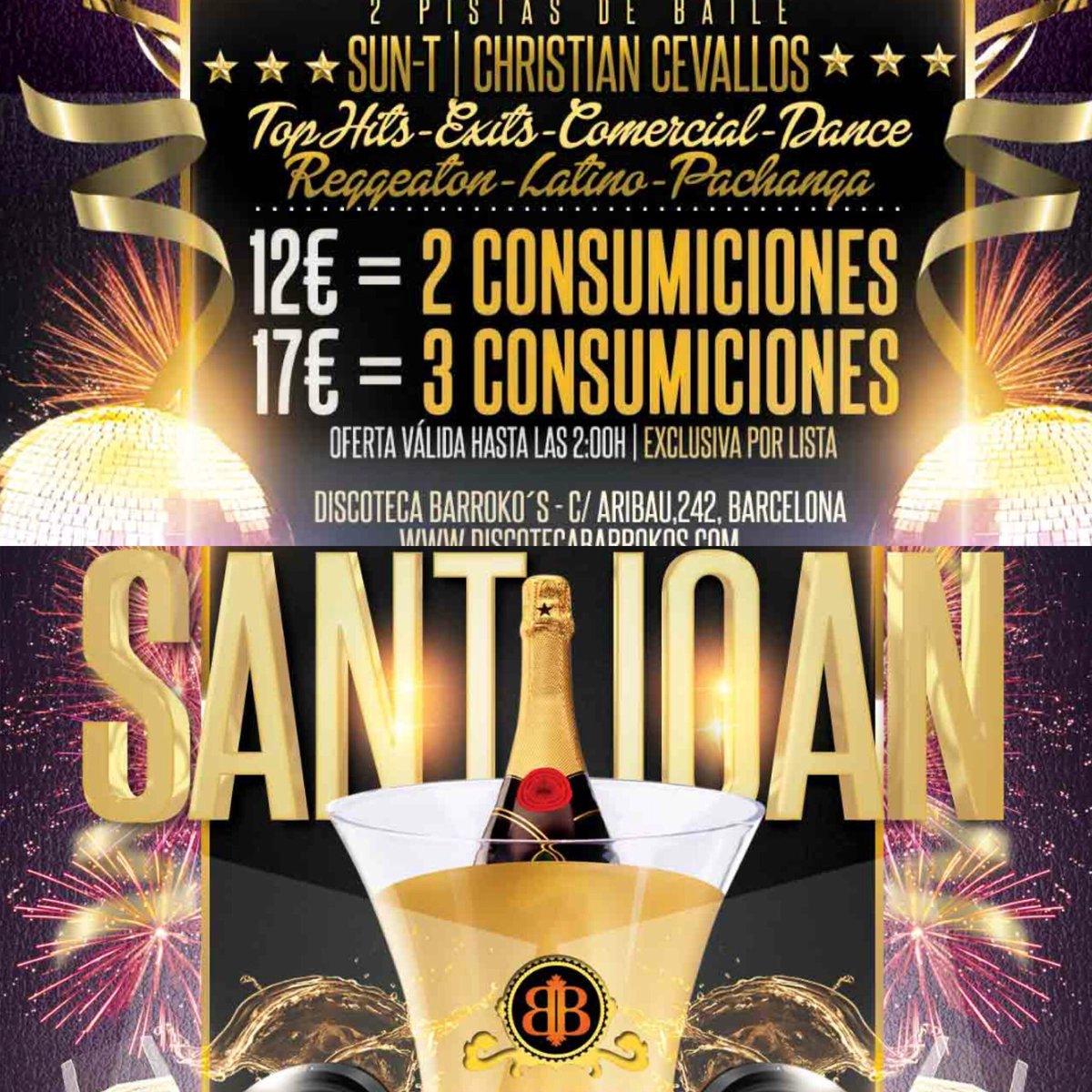 BarrokosBCN's tweet photo. UNA SEMANA CARGADA DE FIESTAS Y SORPRESAS ! CON VERBENA INCLUIDA !! APÚNTATE EN LA LISTA EN https://t.co/iAbervLK4t Y LLÉVATE UNA CONSUMICIÓN GRATIS !! https://t.co/7azdNhhMOV