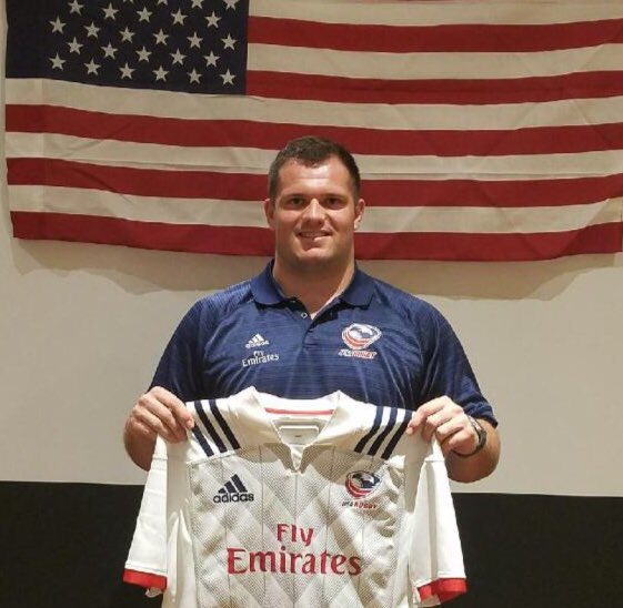 HOUSaberCats's tweet photo. Good luck to #SaberCats prop, Paul Mullen and the rest of the @USARugby Eagles 🦅 squad when they suits up against @RugbyCanada today #GoEaglesGo 🇺🇸 vs 🇨🇦 https://t.co/sgjW3U2mPF