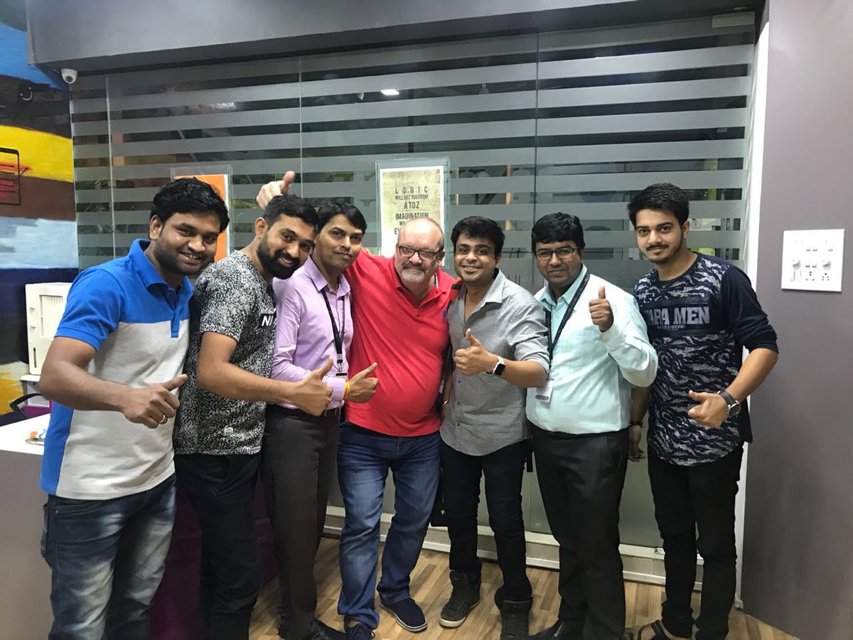 InkGraphTechno's tweet photo. We always delighted to welcome our client Mr. Andrew Davies to visit our India Office @InkGraphTechno have such a nice experience and great moments 😀😀😀
#meeting #clientvisit @InkGraphTechno #Enjoy #work #newprojects #newplanning #greatmoment https://t.co/82lVLvjq7U