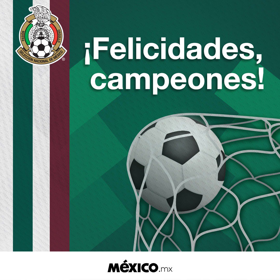 mexico's tweet image. ¡Ganamos! A los mexicanos #NadaNosDetiene en #Rusia2018 y vamos por nuestra tercera victoria.

#EncuentroMéxico