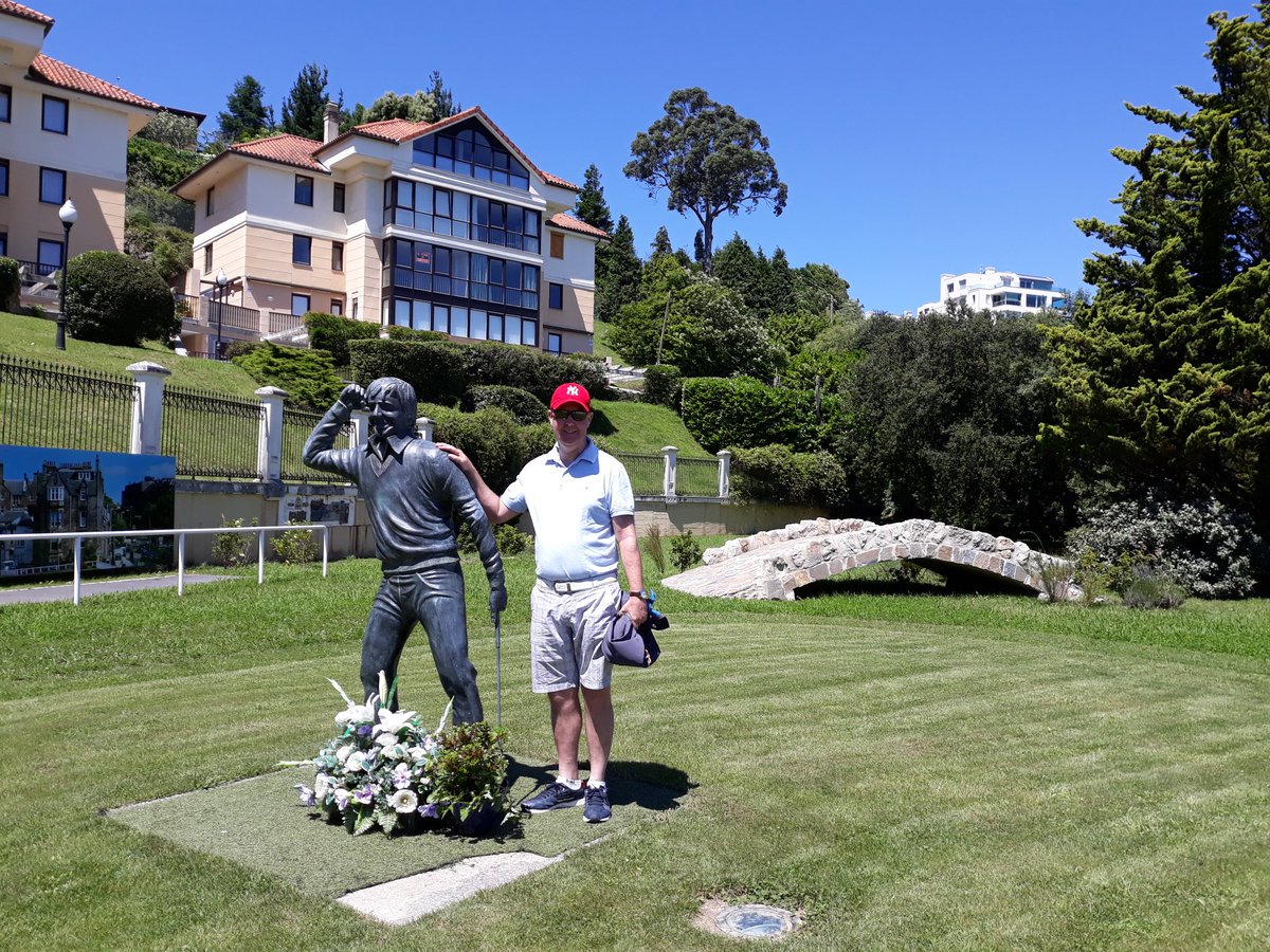vbrennan09's tweet photo. Just back from visiting Pedrena and rewatched an interview with @KenBrownGolf . We all miss him #seve https://t.co/T3soDfBYww