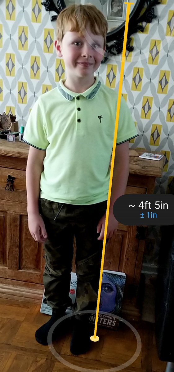 stoopearson's tweet photo. Lots of learning fun with @google #googlemeasure with the kids today. #ARcore https://t.co/nz5t1UxhOw