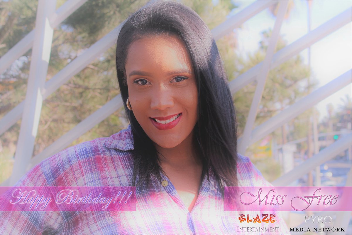 entertheblaze's tweet photo. Happy birthday to the sassy, the beautiful, Melanin Proficient, the Queen of Blaze, Miss Free!
#MissFree #MissFreeIfYaNasty #EnterTheBlaze #NextLevel #Birthday #Queen #Media #SheReady #Melanin #BlackGirlsRock #BlackWomen #BlackGirlMagic #Pink #Beautiful #Pretty @missefree23 https://t.co/y7G6ThOYMb