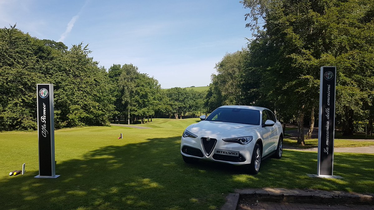 TheValeResort's tweet image. B-E-A-utiful day for the @alfa_romeo Golf Challenge! #ARGC #Golf #Wales