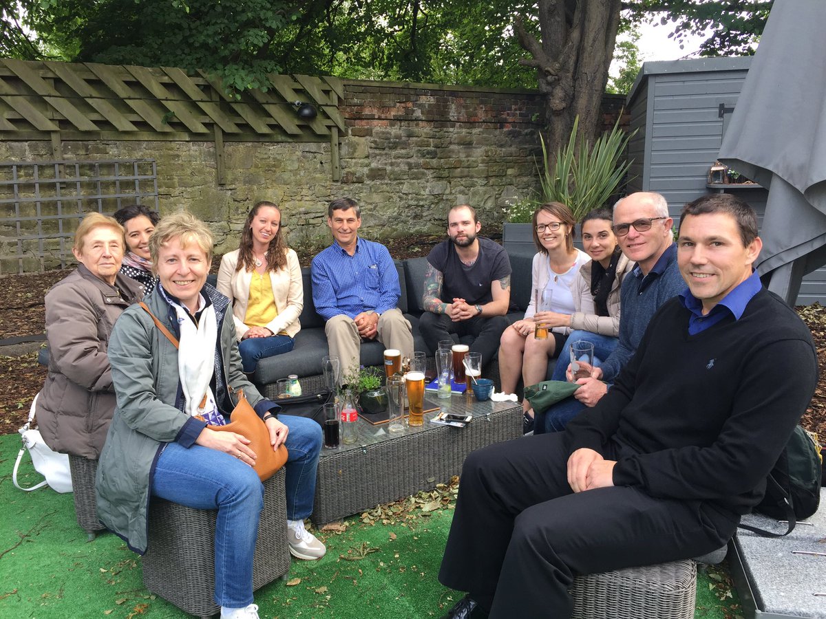 ForamWhisperer's tweet photo. Today was the 1st Neogene Planktic Foraminiferal Working Group meeting in Edinburgh! We've got some ambitious goals and a rigorous plan to achieve them, so stayed tuned for awesome taxonomic, phylogenetic, and (paleo)biogeographic work! #TeamNeogene https://t.co/tycQZuwtRy