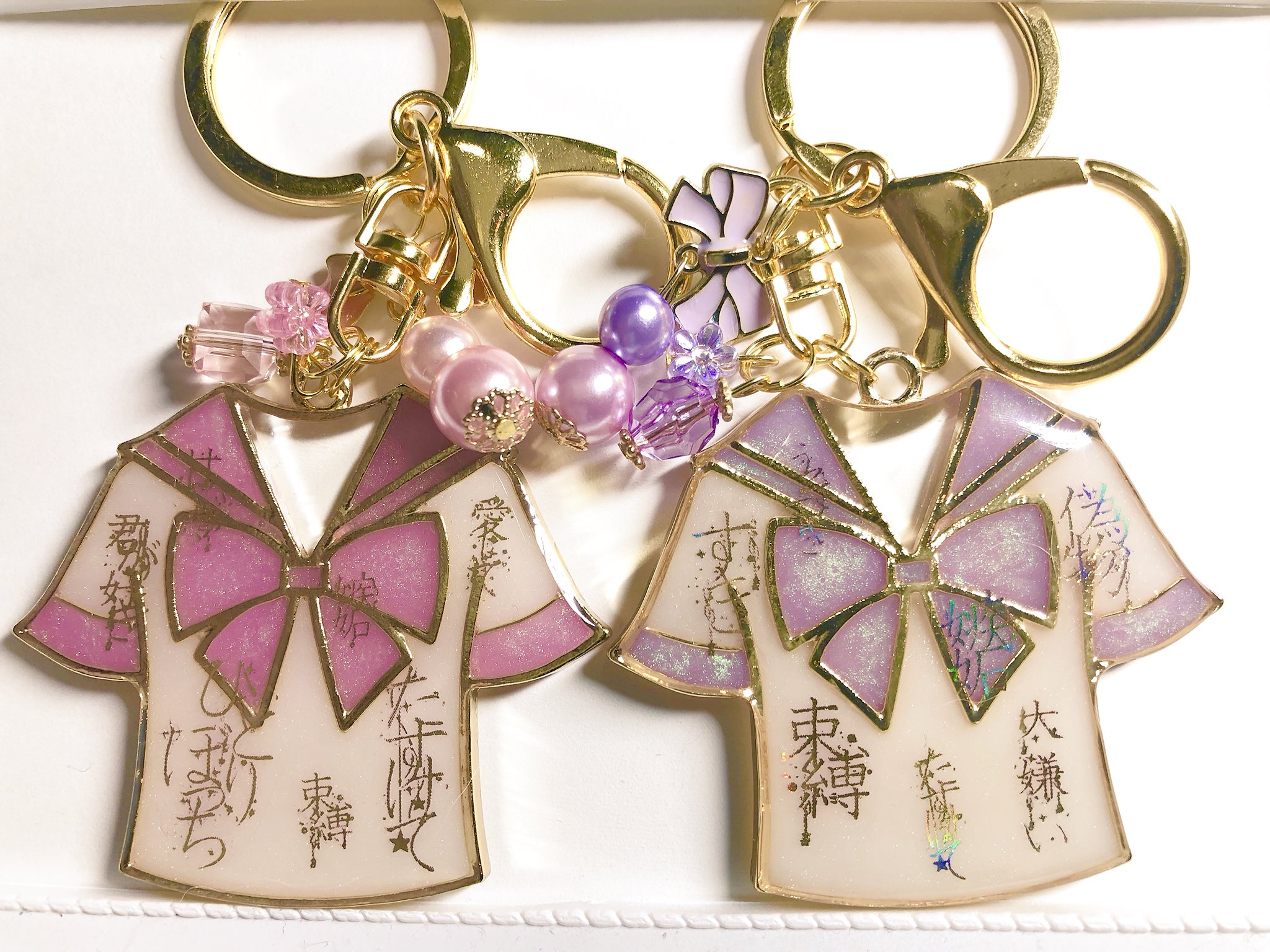 とう ありすしんじ 病みかわ メンヘラ カラーセーラーバックチャーム 何処かのバンギャさんみたいなってしまいました えいむさんのシートがめちゃくちゃ可愛くて本当に神です レジン レジンアクセサリー レジン好きな方と繋がり