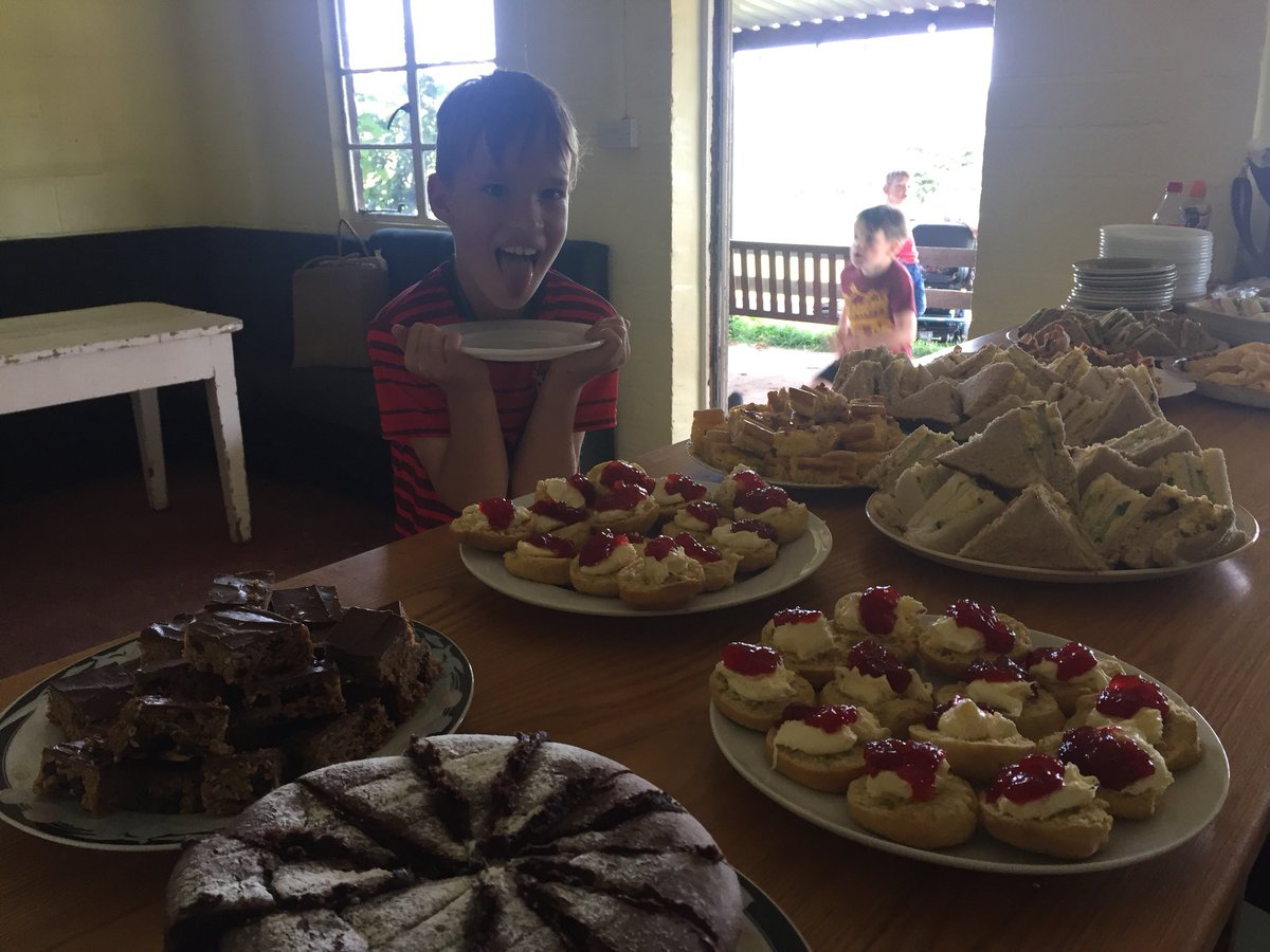 SamKirkha2's tweet photo. When it’s your turn to do Cricket teas #VillageCricket #TheCountrysideMatters #QuintessentiallyBritish https://t.co/2EVjbsUaIa