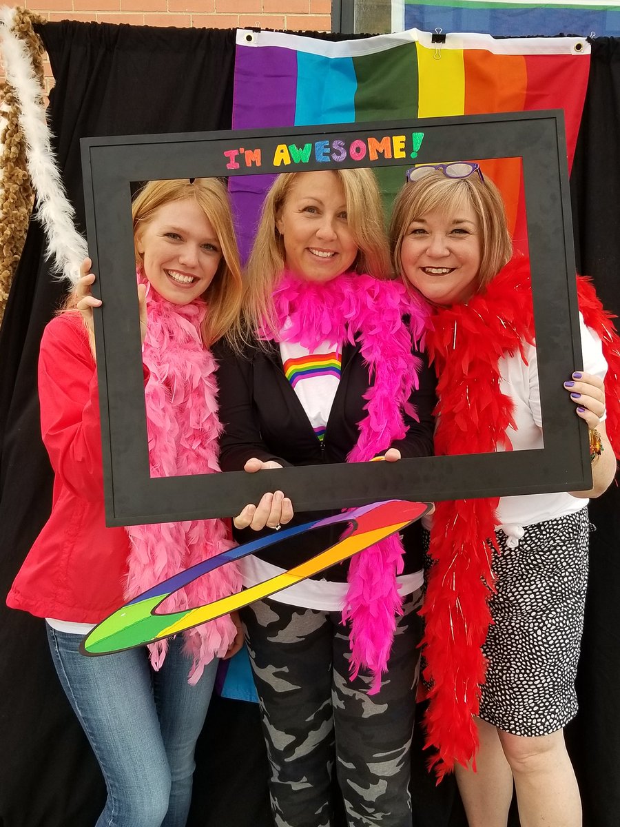 Celebrating Pride and Diversity at Celebrate Your Awesome. #foreverproud <a href="/Gilda_p7/">Gilda Parreira Leite</a> @kristin_dafoe #celebrateyourawesome #orangeville