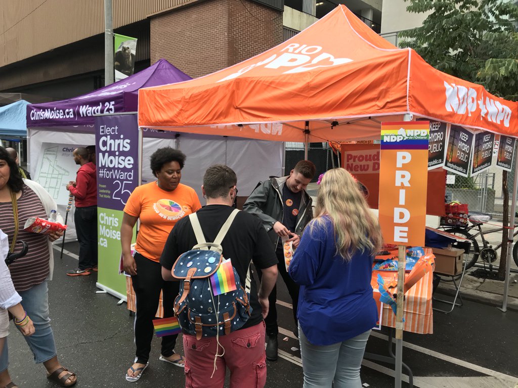 Come visit our tent near Wellesley station at #PrideTO!