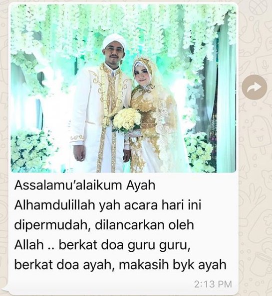 Bisnis2014's tweet photo. #yusufmansur: Bantuin doa u/Haiqal,alumni DQ yg menikah.& semua yg menikah, akan menikah, belom menikah. Doakan semuanya. Tulis sekalian shalawatnya. Tulis doanya.
#DreamPrayAction
TTT:
#RecehkanWeekend
#CORMEX
Meksiko
#BBMAs2018OnNET
#KARMABAIKANTV161
LPDP
Korsel
#BELTUN
Belgia https://t.co/ZkA39BIvXp