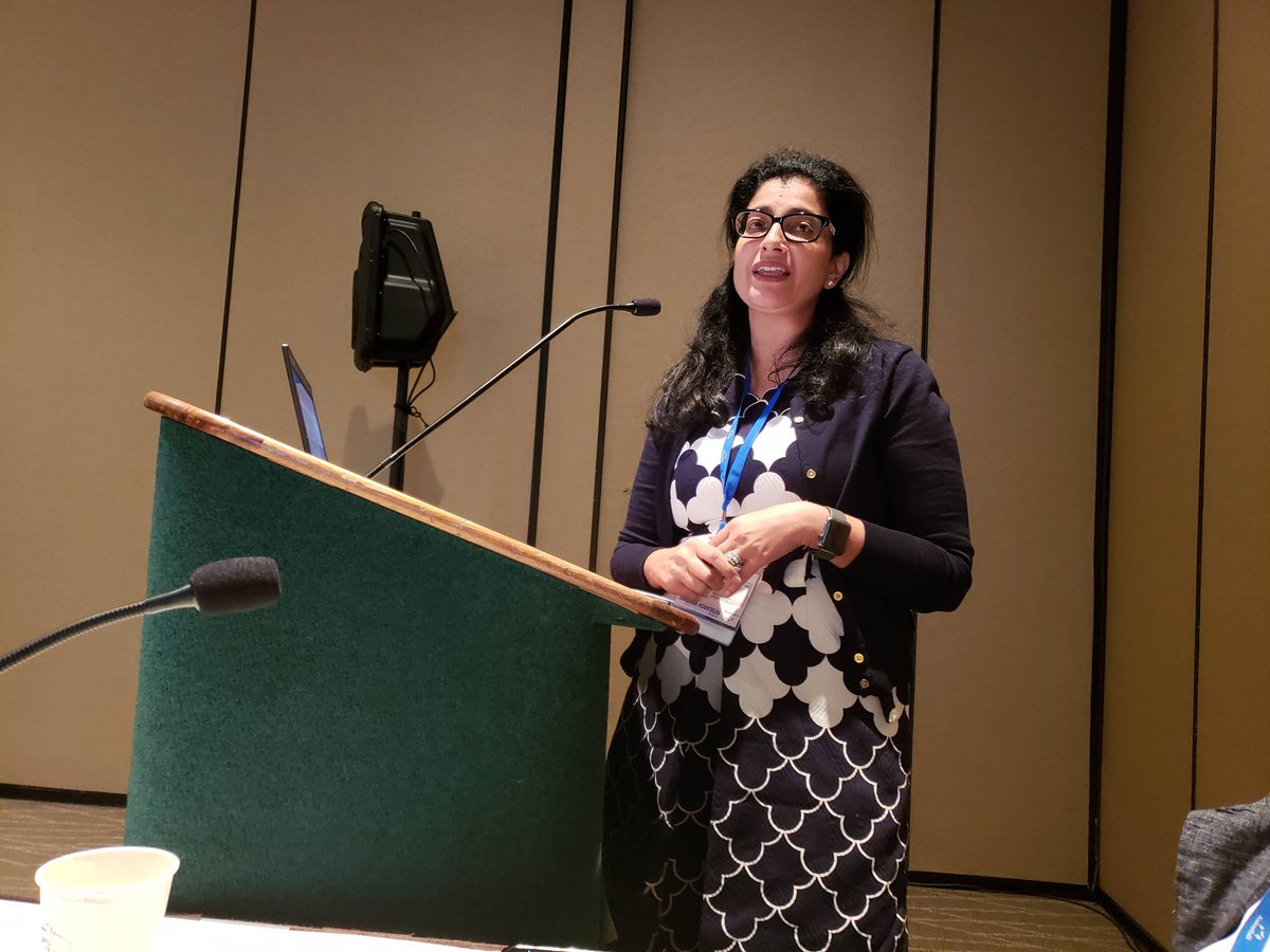 DrSimpsonHSR's tweet photo. .@AHRQNews Kamila Mistry on Phase 2 of #PQMP using #implementation #science to implement n #improve #pediatric #QMs #AHChildIG #ARM18 https://t.co/zvuxmn1CnG