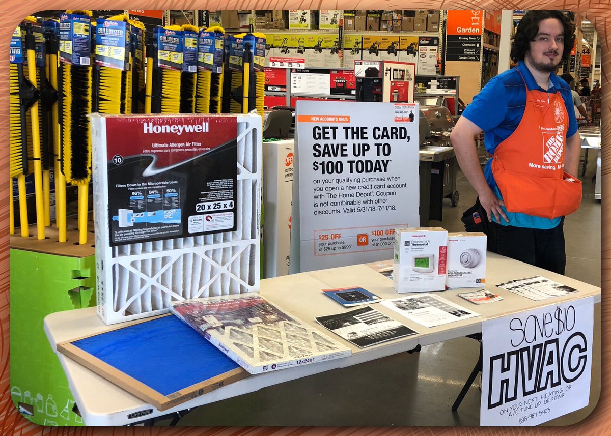 miketarte's tweet photo. It’s HOT 🔥 outside..Stay COOL ❄️ get your AC fixed or get a New system! @HDDentonTX #TnT #swbest #coldac @trusley_denise @SMaurice2 @hdpipeline_pete @Penn_DSM @rmorales98 https://t.co/HlR36MlxyR