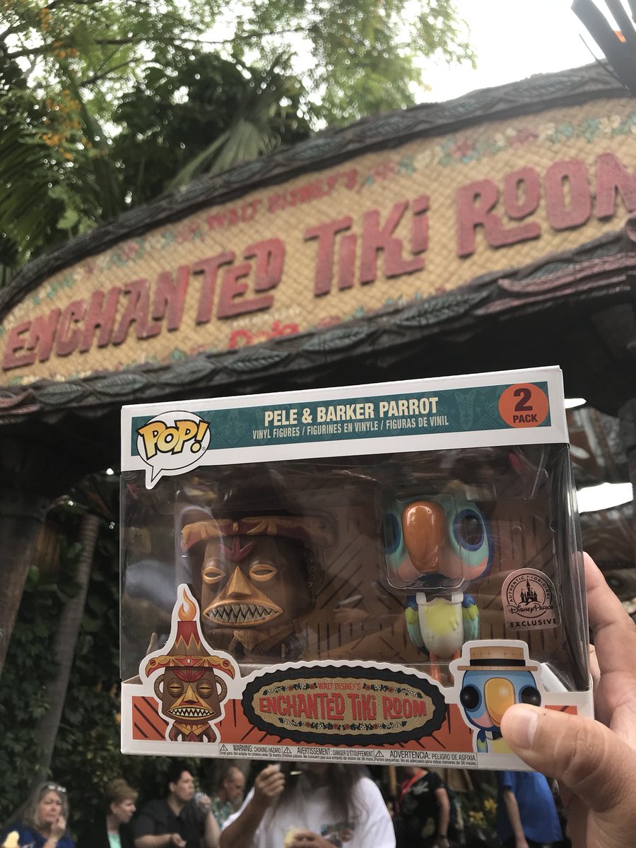 DonutGains's tweet image. 55th year anniversary for the tiki room #funko #funkopop #funkpops #disneyland #disney #disneyparks #sipper #pele #collectable