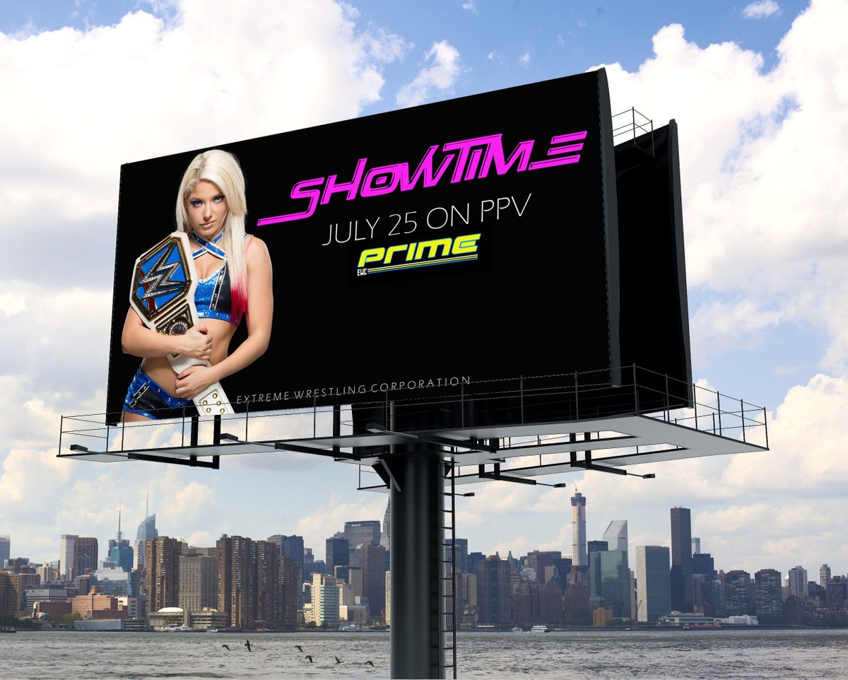 I made a billboard. Talk about sweet! <a href="/EwcPrime/">EWC Prime</a> <a href="/StrangleMania/">EWC</a>