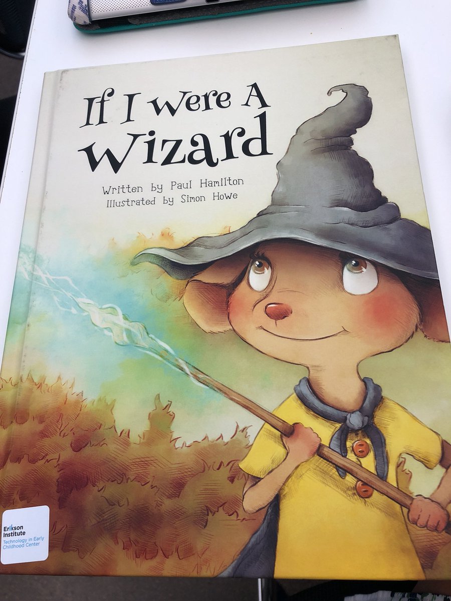 Developing a computational thinking lesson using If I Were a Wizard with @Jenni_Kruse13 at the @TEC_Center  Tiny Tech conference! #TinyTech #ISTE18