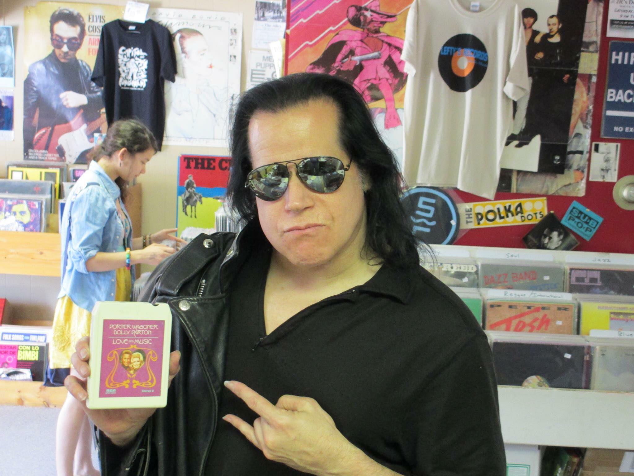 Happy Birthday to Glenn Danzig, a Lefty\s customer 