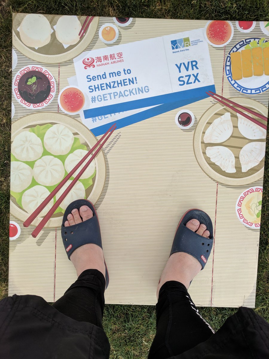 timjang's tweet image. #getpacking @yvrairport