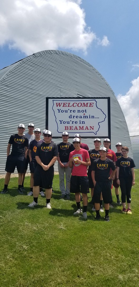 IFABaseball's tweet image. The Cadet JV squad beats BCLUW 8-1 and East Marshall 5-0! Tourney Champs! #IFAHS #yourenotdreamin