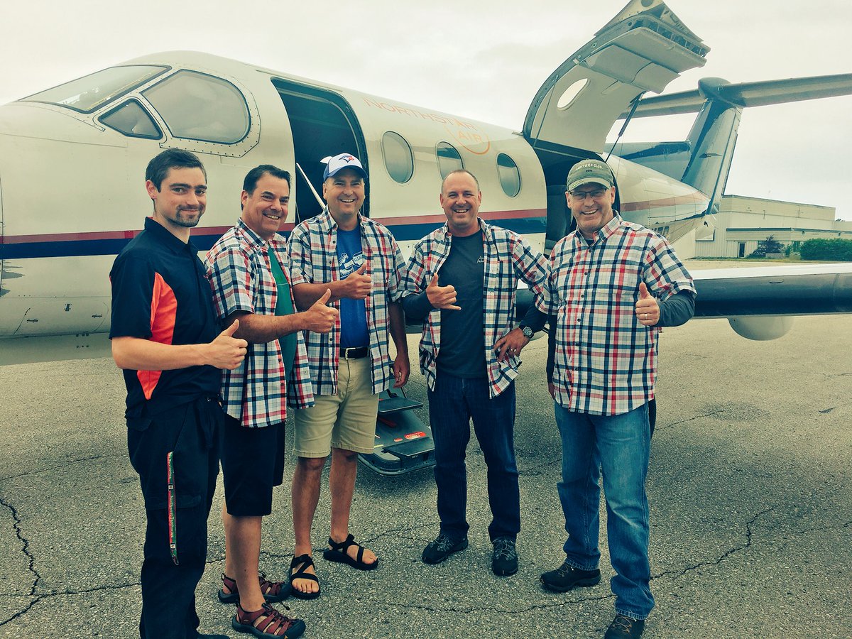 #PlaidForDad heads to Pickle Lake with <a href="/NorthStarAir/">North Star Air</a> @ProstateCancerC <a href="/CowbellBrewing/">Cowbell Brewing Co.</a> <a href="/CanTruck/">CTA</a> <a href="/TrucksForChange/">Trucks For Change</a>