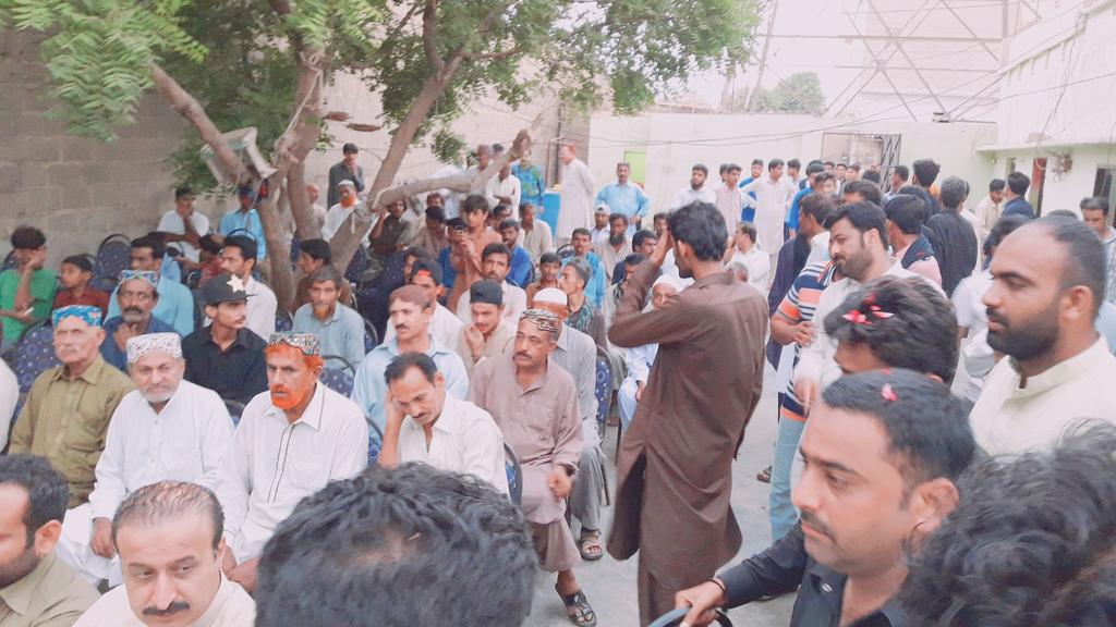 A_HakeemBaloch's tweet photo. Attended Corner meetings at UC Sharafi Goth Along with PS 89 Candidate M. Saleem Baloch 
#KarachiBhuttoKa
#KarachiMainTeerChalega
#TeerChalega https://t.co/v1XbrKVQgm
