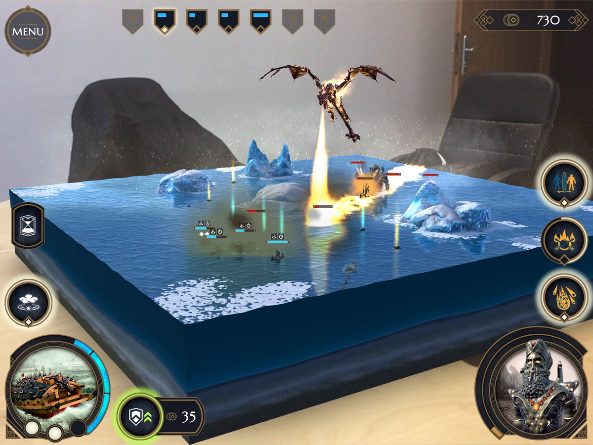 TheAncientsAR's tweet photo. Not all of #AncientsAR's Ancient attacks come from the sea. You can take down your enemies by air, too! 

Summon them on the @AppStore: https://t.co/JT80LqNCwc 

#indiegame #gamedev #indiedev #AR #ARKit #augmentedreality https://t.co/rD4oIxWGbg